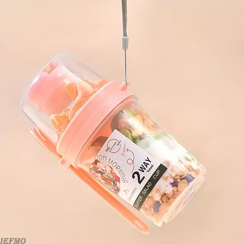 On-the-Go Salad Bowl Set with  - đánh giá và giá Food Snacks For Weight Loss