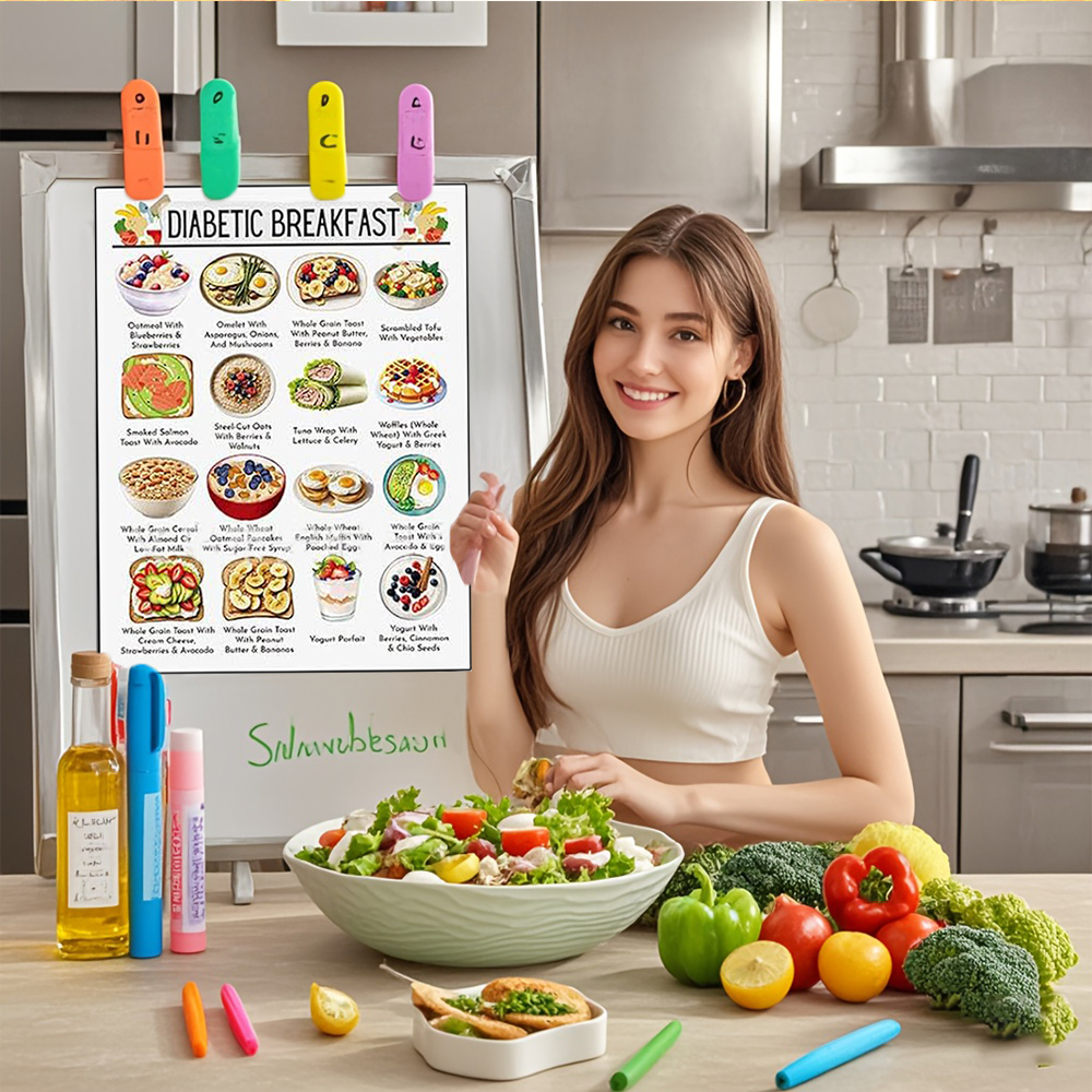 12pcs Diabetic Meal Planner Un - đánh giá và giá Food Snacks To Eat
