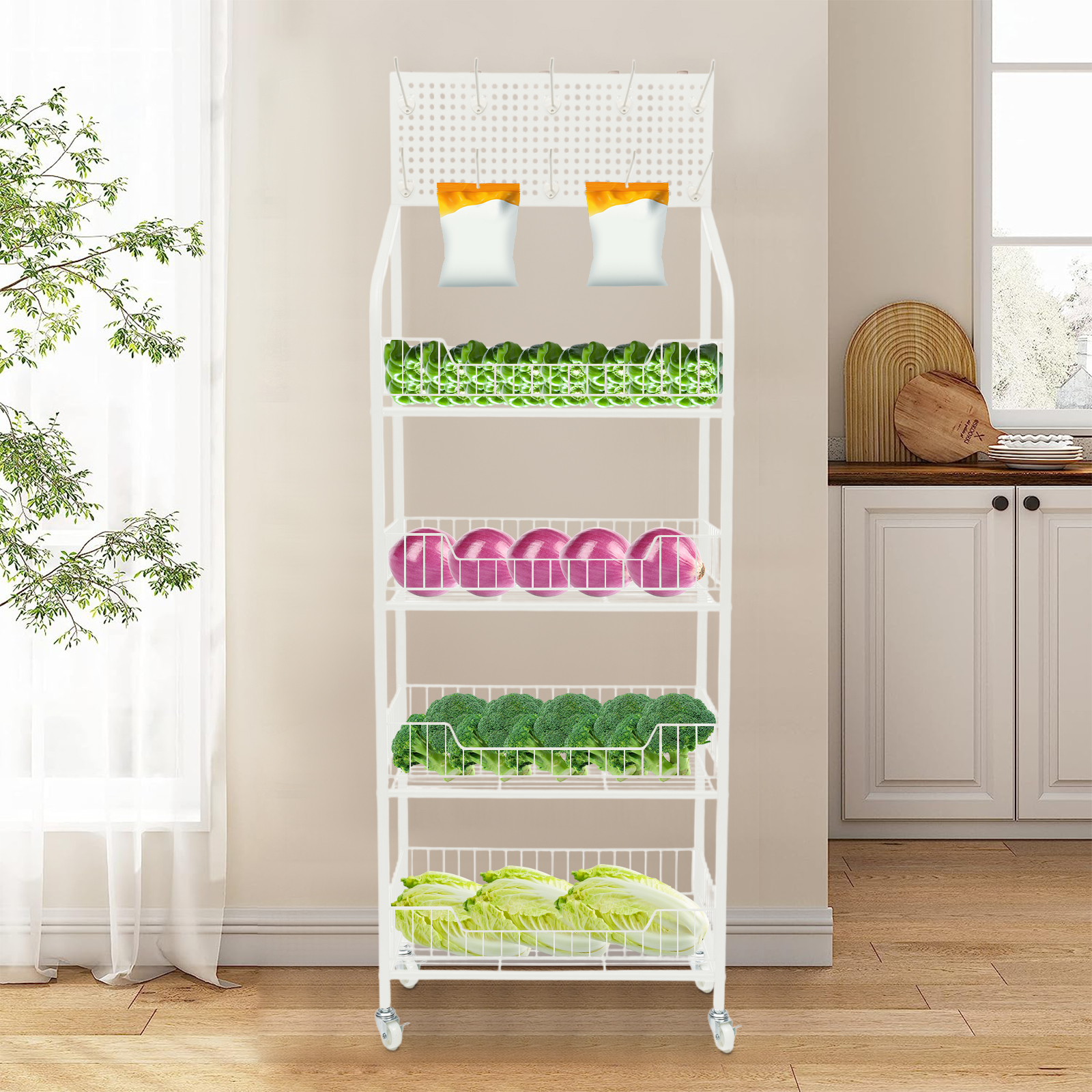 4-Tier Commercial Retail Displ - đánh giá và giá Food Snacks High In Iron