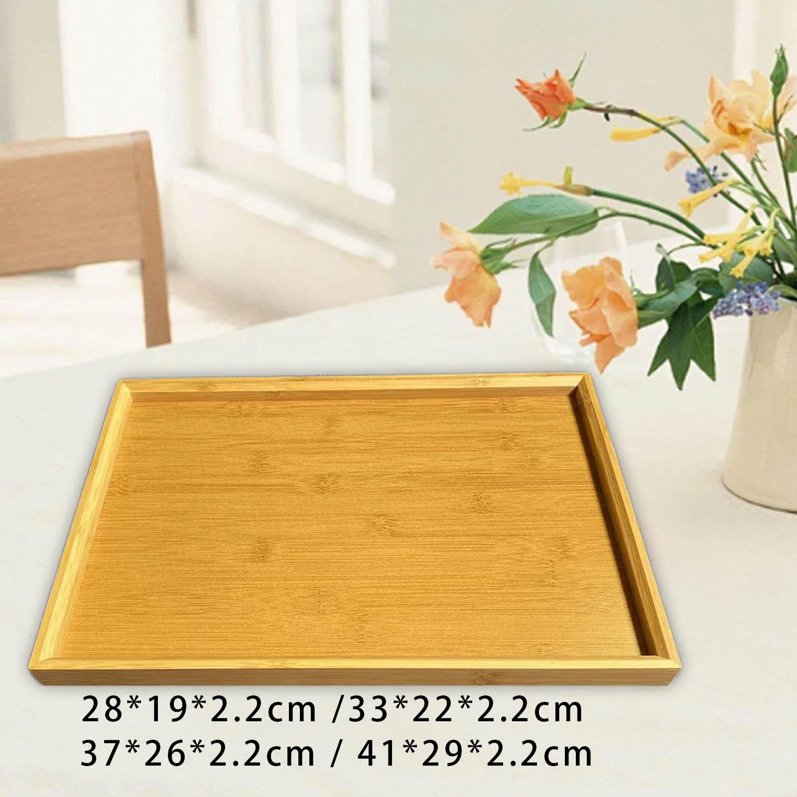 Bamboo Serving Platter Tablewa - đánh giá và giá Food Snacks To Eat