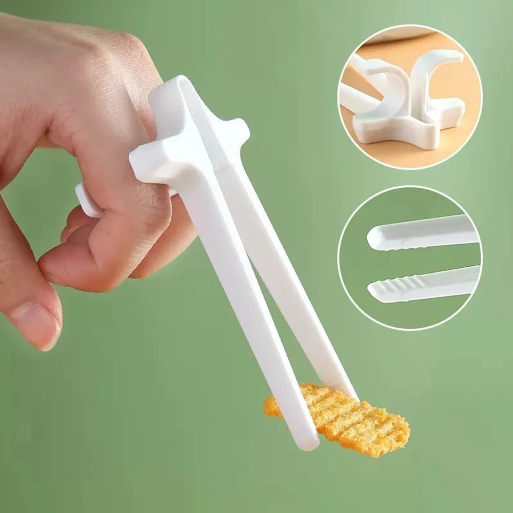 1PC Plastic Finger Snack Chops - đánh giá và giá Food Snacks To Eat